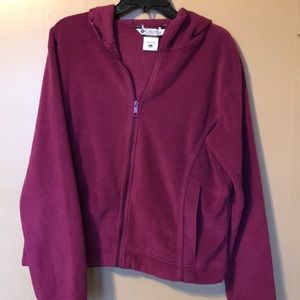 Columbia jacket with Hood Magenta XL Women’s